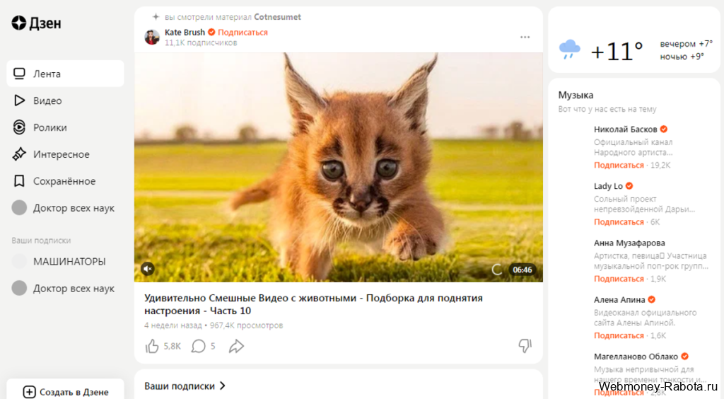 Канал на Дзене