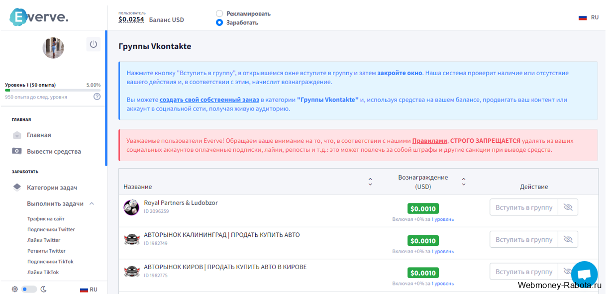 Работа в социальных сетях, обзор вакансий и сколько можно заработать