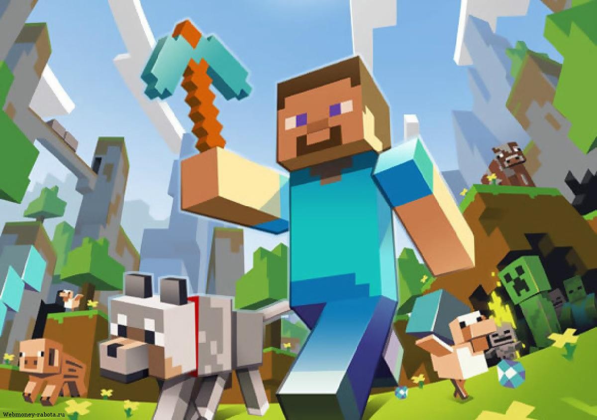 Заработок на сервере Minecraft