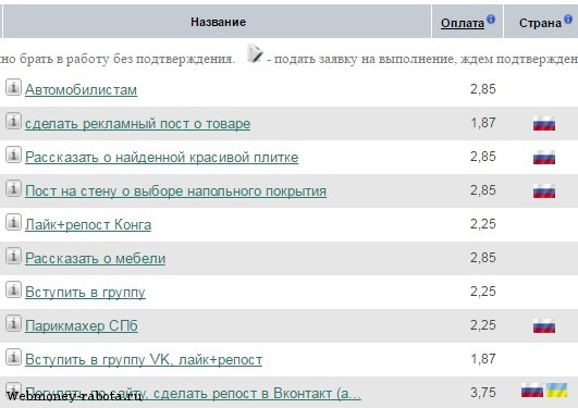 простой заработок