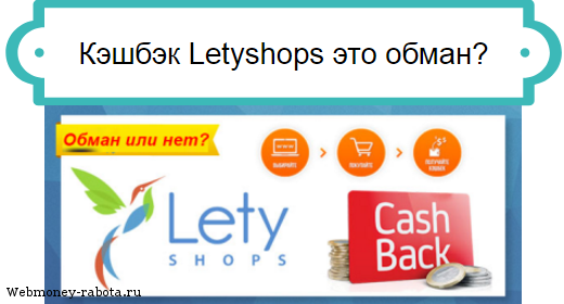 Кэшбэк Letyshops