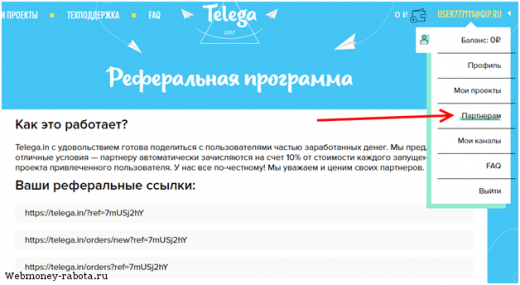 Продвижение и заработок в Телеграм на Telega (Телега ин)