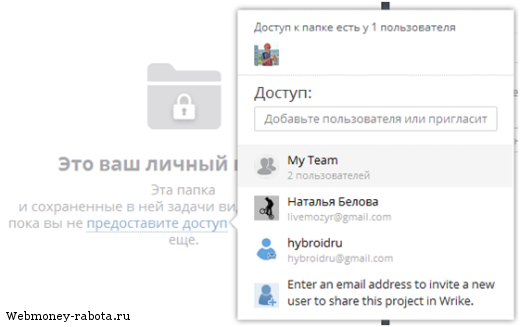 Обзор программы от компании Wrike для организации командной работы