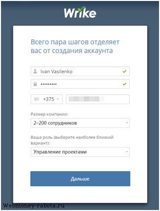 Обзор программы от компании Wrike для организации командной работы