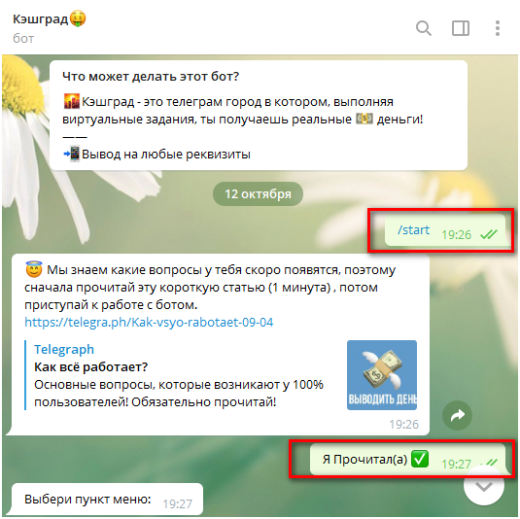 Телеграм боты для заработка по 100-300 рублей в день