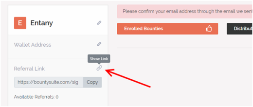 Криптовалюта за выполнение простых заданий на BountySuite