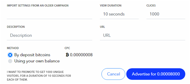 Расширение для заработка Биткоинов без вложений на сёрфинге Trafficly