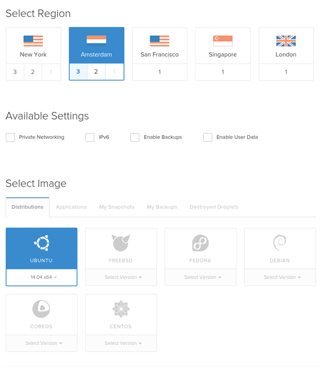 Хостинг для профессионалов DigitalOcean – недорогие выделенные сервера