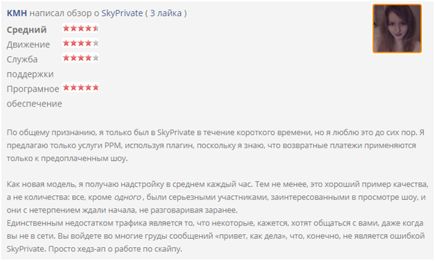 Отзывы о Skyprivate
