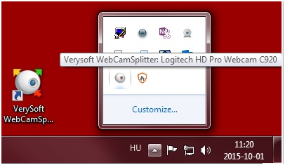 VerysoftWebcamsplitter
