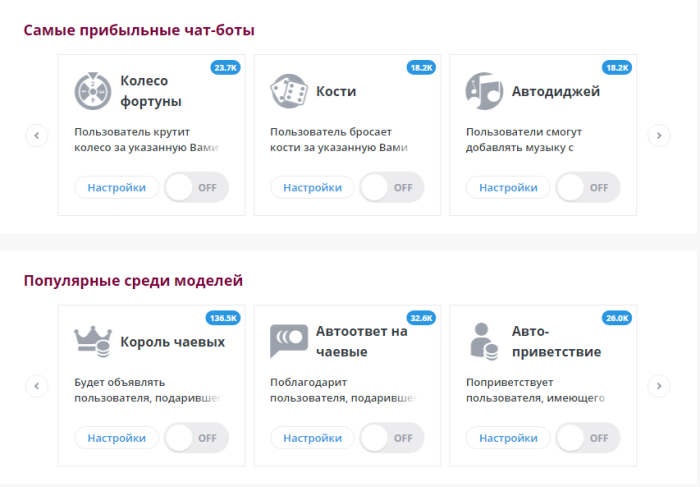 чат бот bongacams
