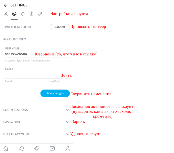 Onlyfans на русском