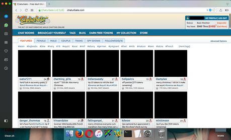 Chaturbate вебкам