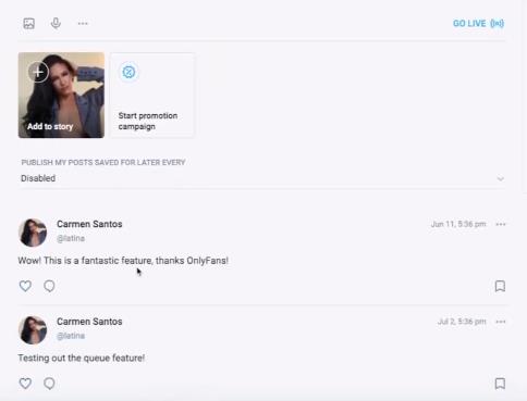 Как распланировать свой контент на Onlyfans и добавить отложенные записи