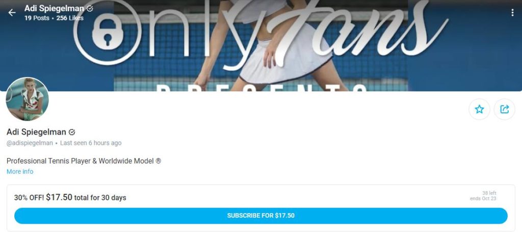 Скидки, акции и пробный период для подписчиков на Onlyfans