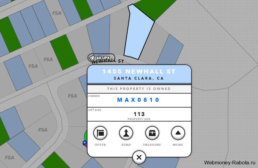 NFT Крипто игра про виртуальную недвижимость Upland – заработок без вложений