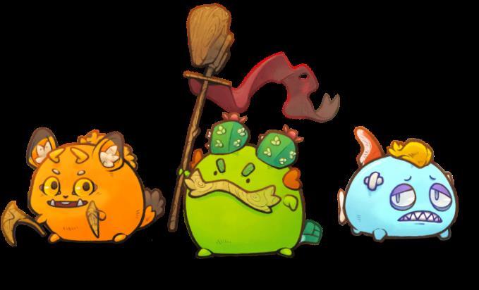 Axie Infinity персонажи