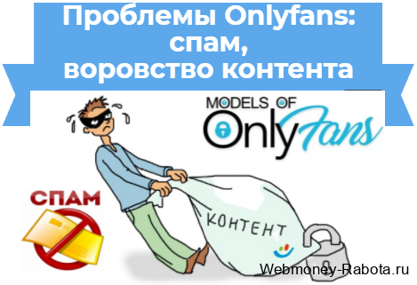 Проблемы Onlyfans спам, воровство контента и другие нарушения пользователей