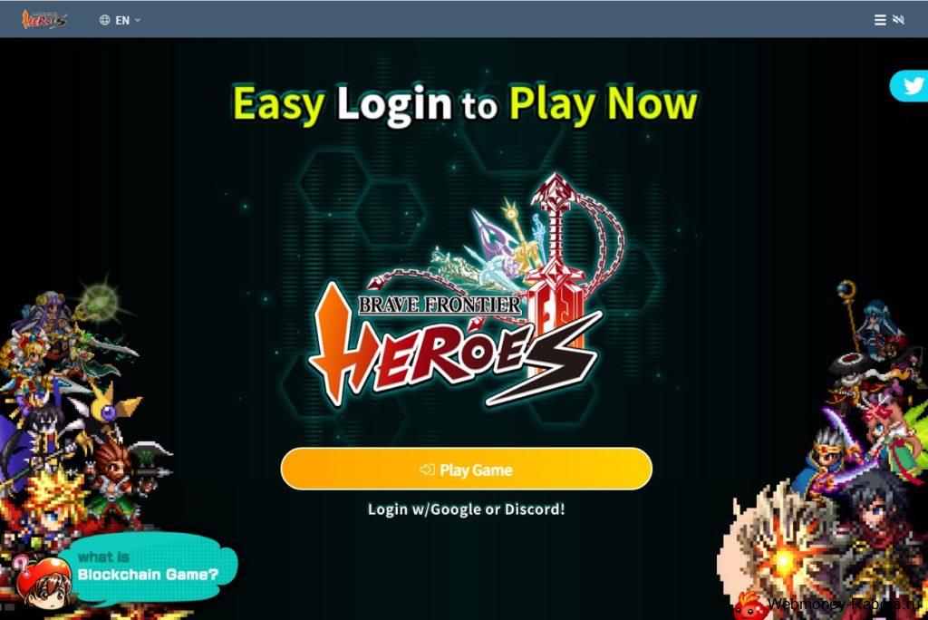 игра Brave Frontier Heroes