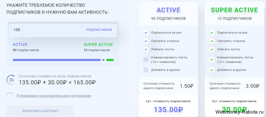 Раскрутка и заработок в Instagram на контрактах с сервисом Youtosubs