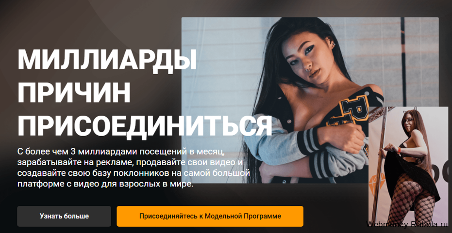 Заработок на канале Pornhub