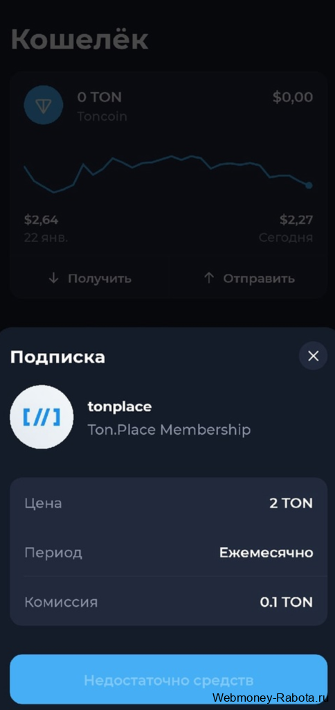 подписка 2 ton ежемесячно