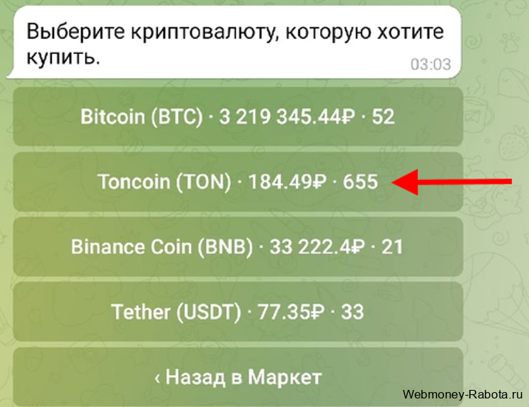купить криптовалюту Toncoin