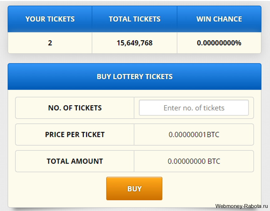 лотерея в Freebitcoin