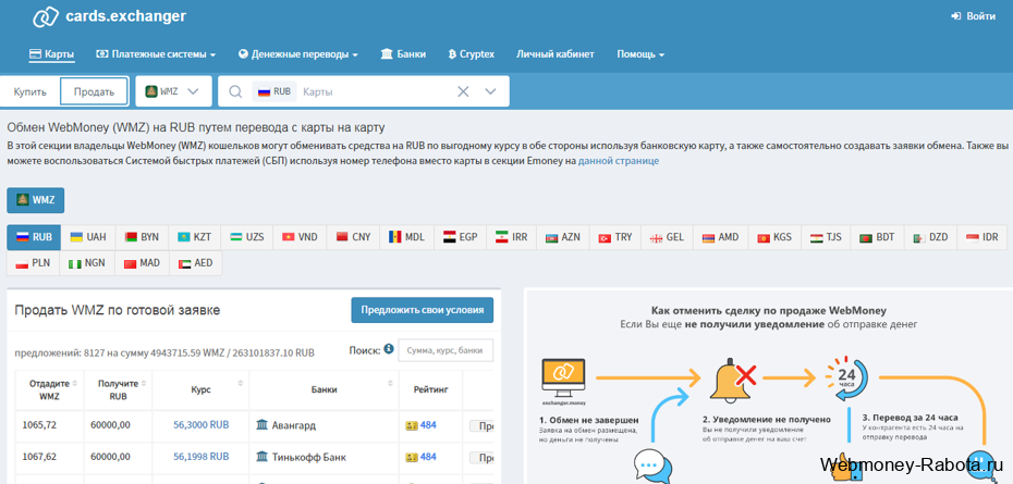 Регистрация в Webmoney - создание кошелька WMZ, WMR и другие, верификация