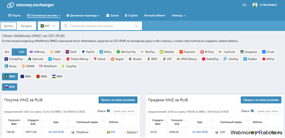 Регистрация в Webmoney - создание кошелька WMZ, WMR и другие, верификация