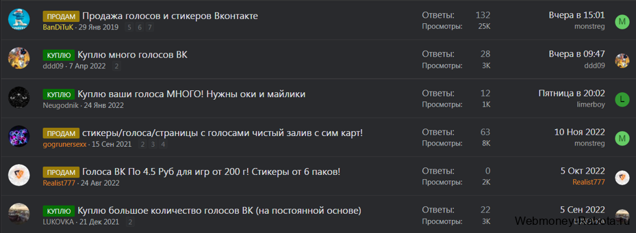 Голоса Вконтакте – как купить, получить бесплатно, где использовать и продавать